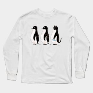 Penguin Trio Long Sleeve T-Shirt